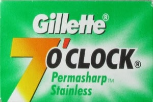 Gillette - 7 0'Clock - Permasharp Stainless