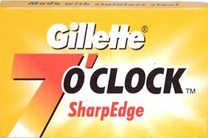 Lamette Gillette 7 o clock Sharpedge