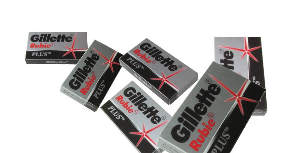 Gillette rubie platinum plus boxes