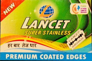 Lancet Super Stainless Razor Blades