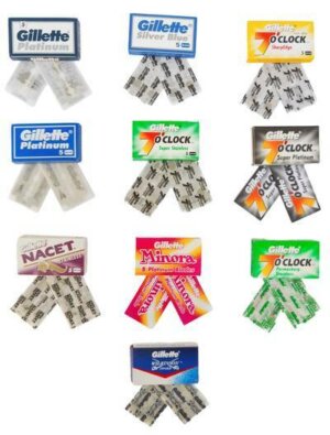 Razor Blades Sampler All Gillette