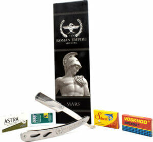 Roman Empire Shaving Rasoio a Mano Libera Mars