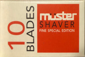 Muster Shaver Razor Blades