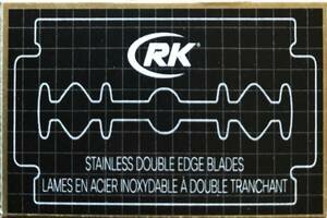 RK Stainless Razor Blades