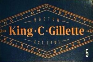 King C Gillette Razor Blades